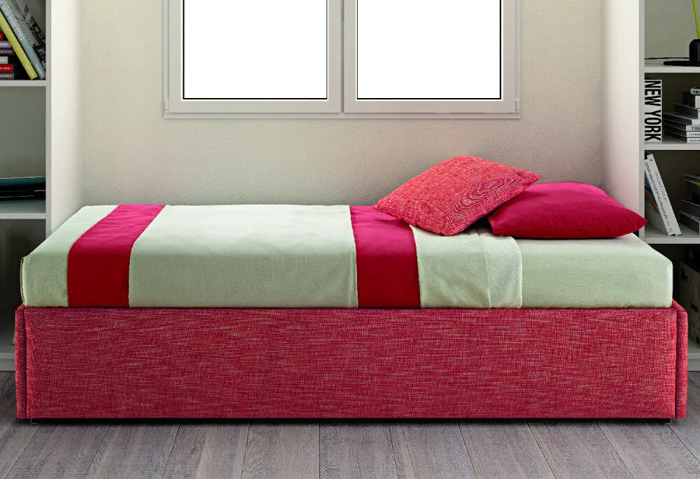 Samoa TWICE SOMMIER upholstered bed