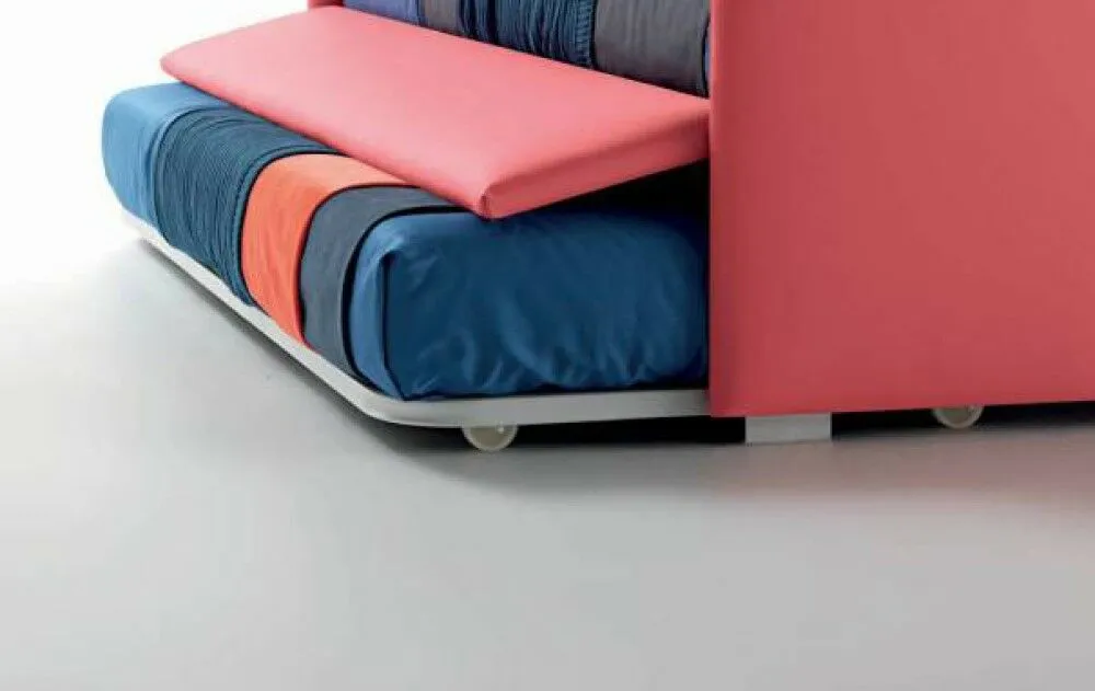 divano letto Samoa Twice Sommier, secondo materasso estraibile