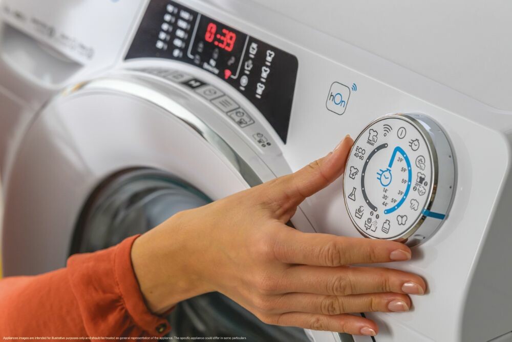 how to do laundry - article - Candy RO14126DWMST-S Rapidó Washing machine 60 cm - capacity 12 kg - white