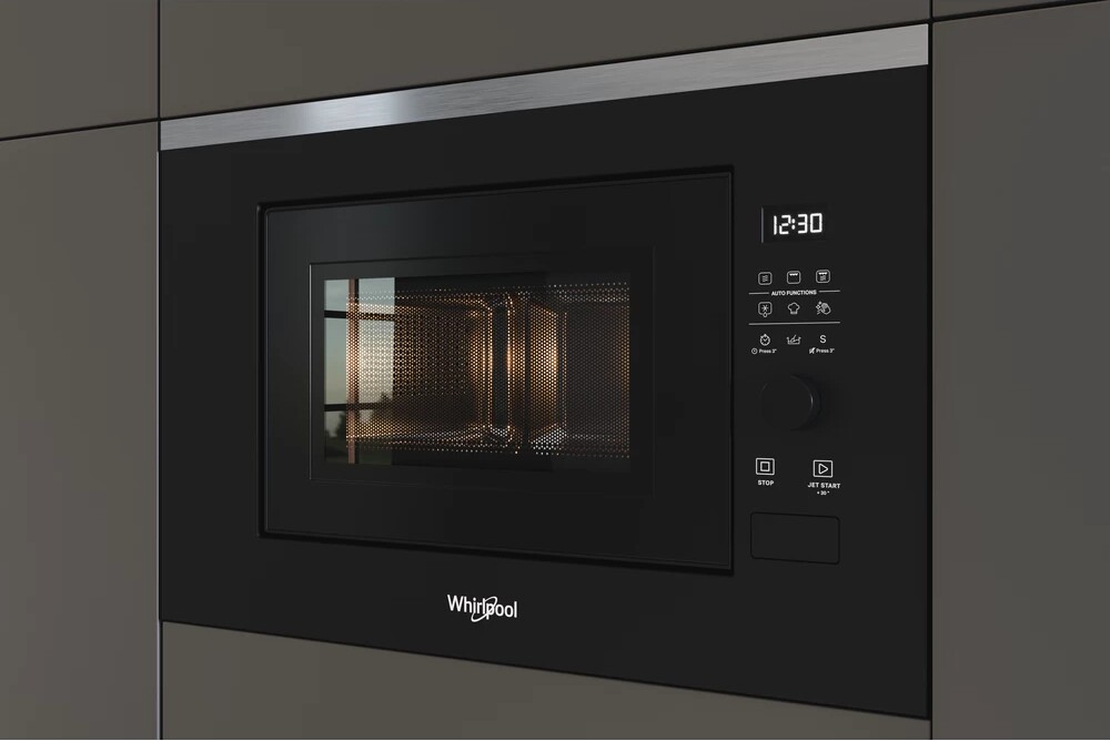 home appliances - Whirlpool WMF200G - Built-in microwave oven cm. 60 - stainless steel