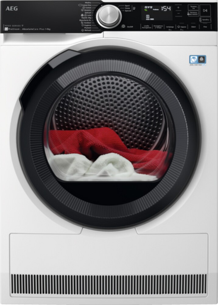 Migliori Asciugatrici - Aeg TR9T94ABYS Serie 9000 Absolutecare® Plus Prosteam® Asciugatrice cm. 60 - capacità 9 kg - bianco