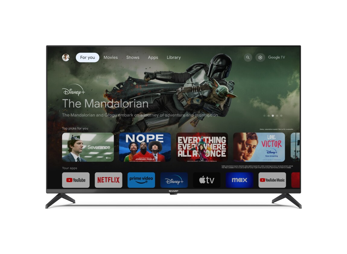 Sharp 43GL4260E Smart tv led 43'' 4k ultra hd - nero