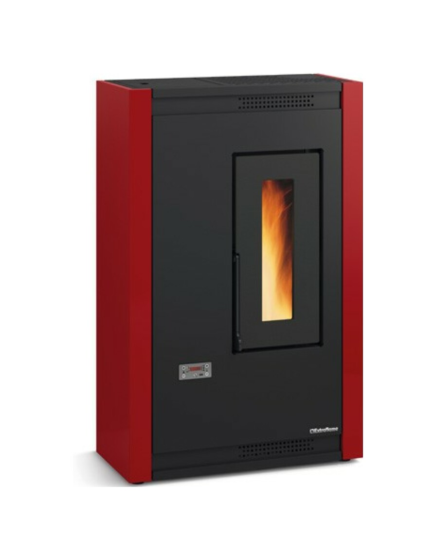 LUISELLA 5.0 - Stufa a pellet  Extraflame Nordica slim ventilata 5 kw - 146 m³ riscaldabili