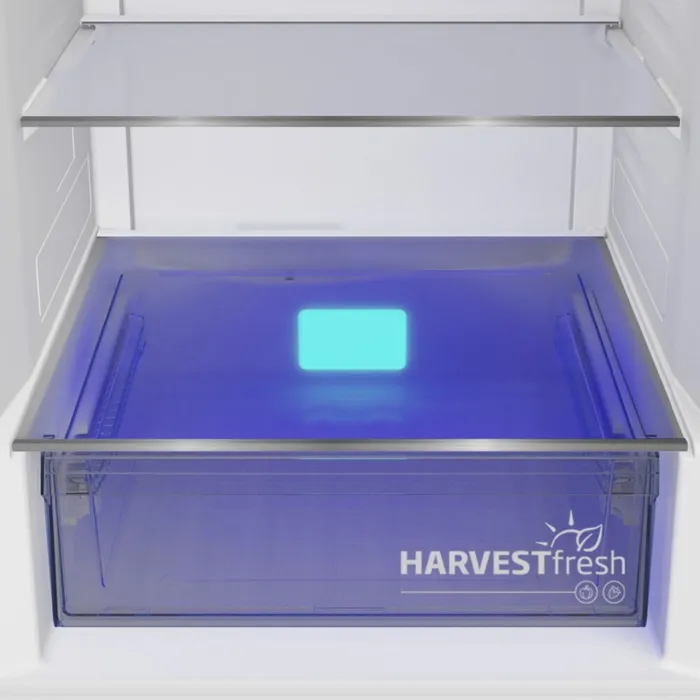 Frigorifero con congelatore a libera installazione Beko B5XRCNA406HG - cassetto inferiore con luce blu