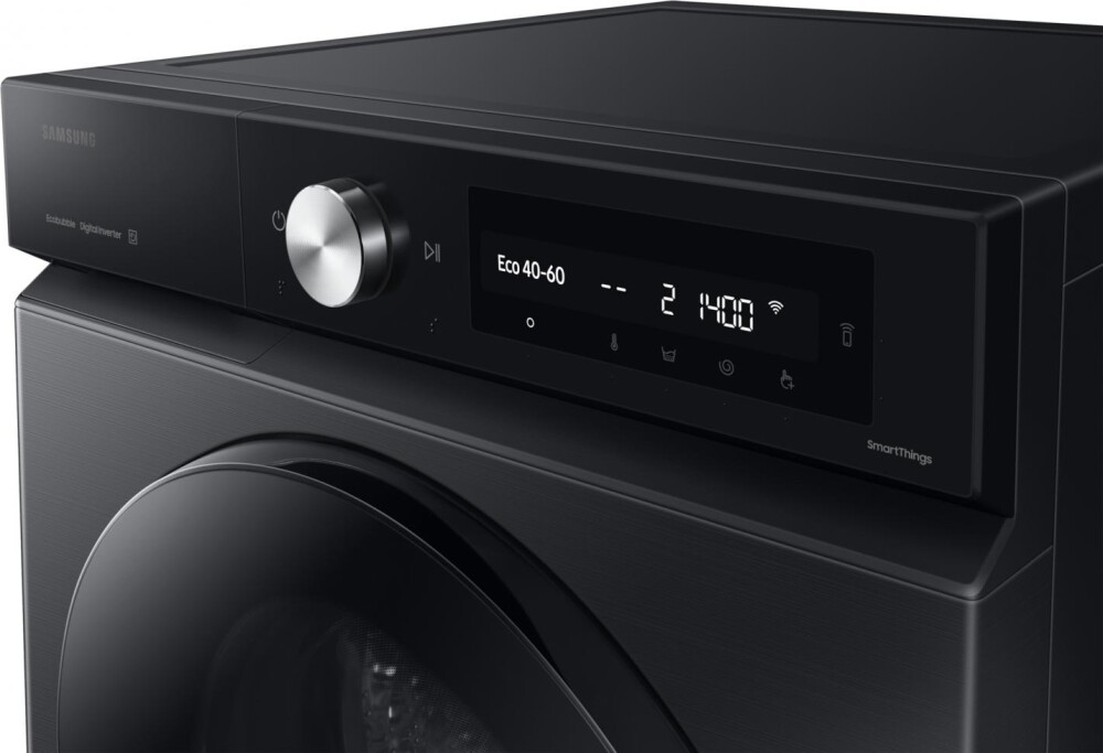How to do Laundry Article: 
Samsung WW90DB7U94GBU3 Bespoke Ai™ Washing machine cm. 60 - capacity 9 kg - black