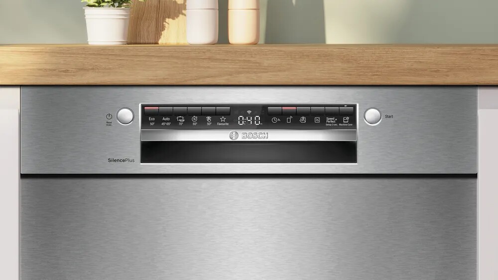 Bosch SMU4EVS08E Lavastoviglie sottopiano cm. 60 - 14 coperti - inox spazzolato