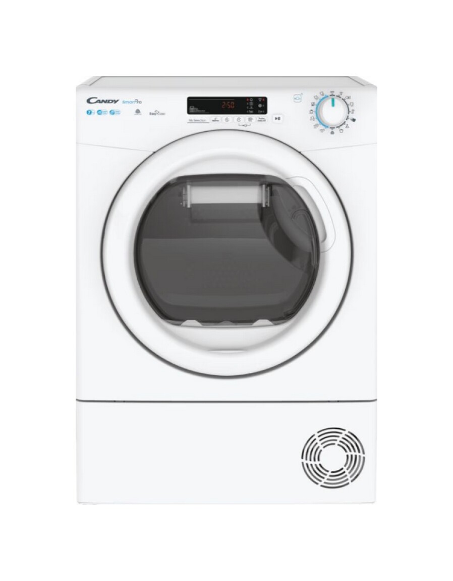 best dryers - Candy CSO4H7A2DE-S Smart Pro Slim dryer, cm. 60, depth cm. 48, capacity 7 kg