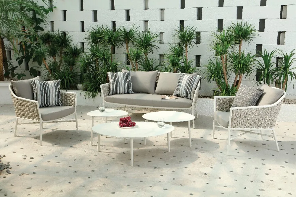 Idea per Arredo Giardino Grattoni - salotto da esterno Grattoni PANAMA ambientato