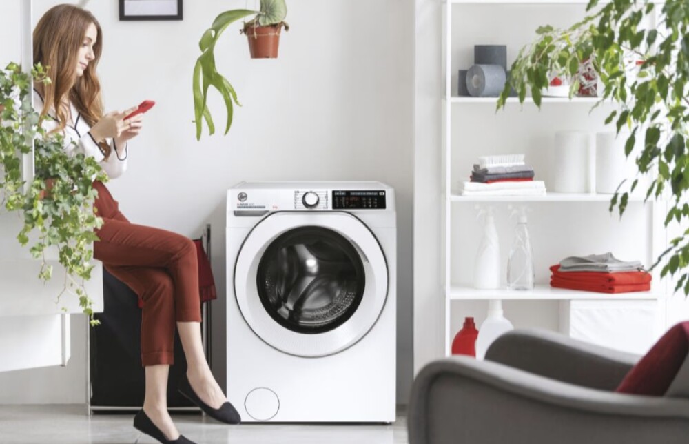 Hoover HW4 27AMC7/1-S H-Wash 500 Lavatrice cm. 60 - capacità 7 kg - bianco