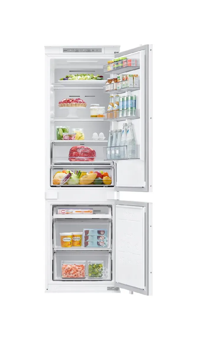A Quanti Gradi Deve Stare il Frigorifero - Frigorifero con congelatore da incasso Samsung BRB80F26DES0EO, cm. 54, h. 178, lt. 267 - SPEDIZIONE IMMEDIATA