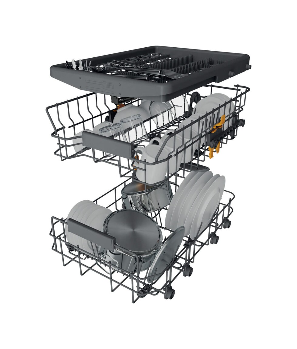 Whirlpool WH6IC11BS7LA0 - Integrated slim dishwasher total cm. 45, 11 place settings, immediate shipping
