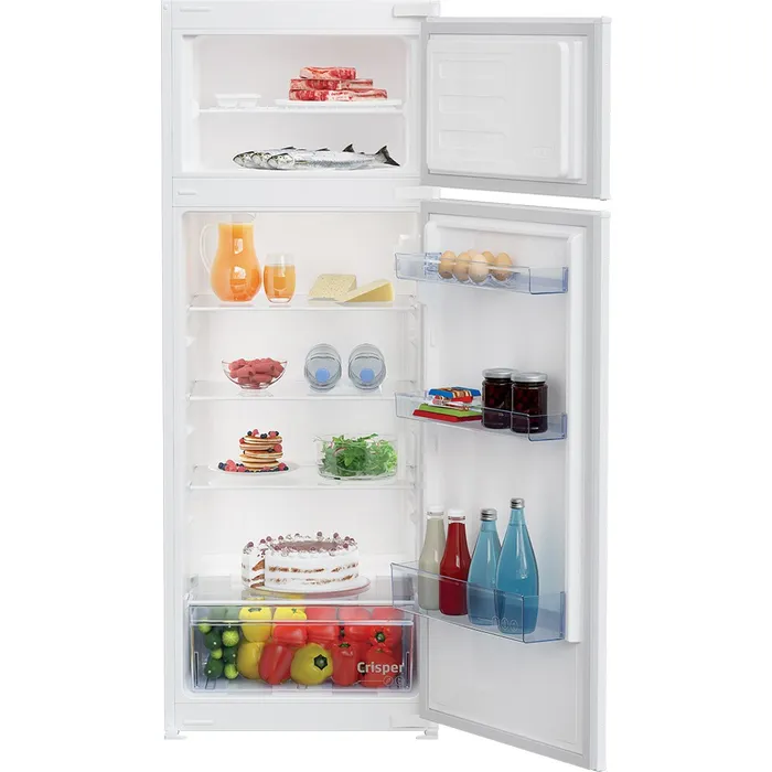 Beko BDSA250K4SN built-in fridge, 54 cm, 220 L capacity, top-mounted freezer – IMMEDIATE SHIPPING
