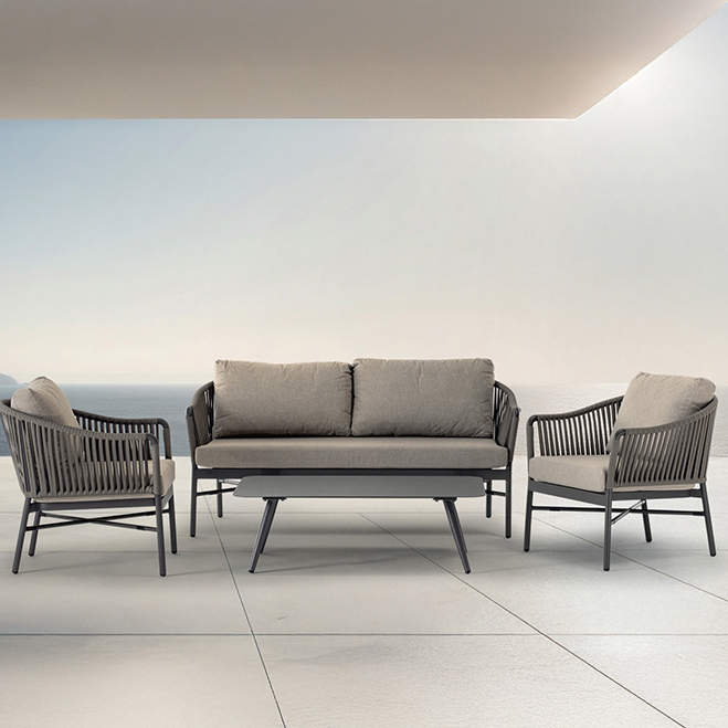 MONACO SET stackable lounge set by Grattoni